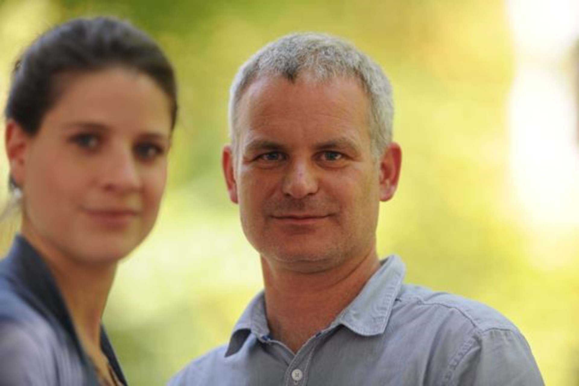 Eine Frau und ein Mann